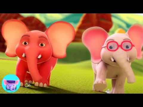 Ek Mota Hathi Ghumne Chala, एक मोटा हाथी, Hindi Balgeet and Kids Animated Videos