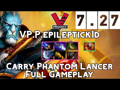 Phantom Lancer | VP.P.epileptick1d | Hard Carry Phantom Lancer Full Gameplay | 7.27 Full Gameplay
