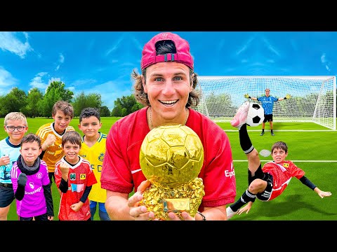 THE BEST NEIGHBOR WINS THE BALLON D'OR! Soccer Challenges