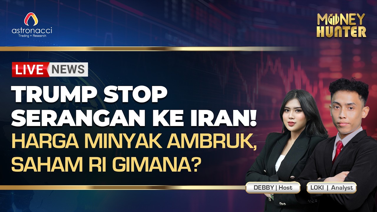 Gencatan Senjata AS–Iran Bikin Minyak Jatuh 16%, Ini Dampaknya ke IHSG dan Saham Energi!