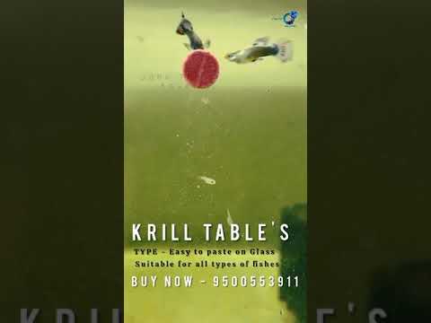 Ocean treat krill tablets, loose package, 100gm