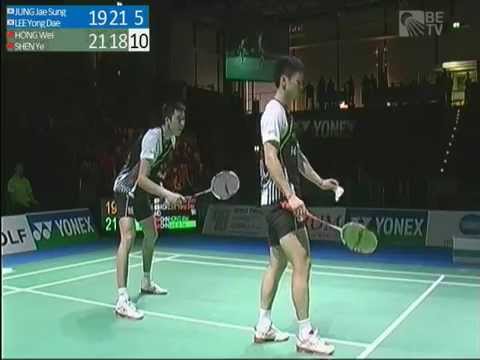2012 German Open MDF Jung J.S./Lee Y.D vs Shen Ye/Hong Wei