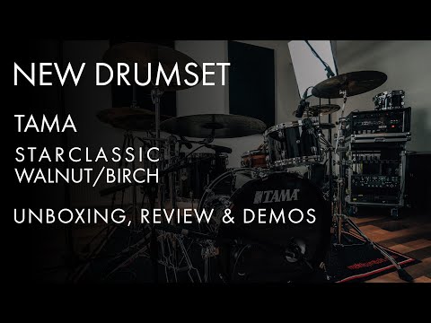 TAMA Starclassic Walnut/Birch - REVIEW, DEMOS & UNBOXING  | New Drumset 2020