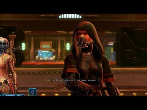 SWTOR Sith Warrior - Class quest: Disrupt Negotiations (Nar Shaddaa)