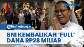 Rasa Syukur Suster Natalia Kasus Dana Paroki Aek Nabara Berakhir, BNI Kembalikan Uang Rp28 Miliar
