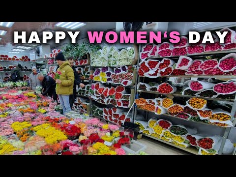 I Went to Russia's LARGEST FLOWER MARKET