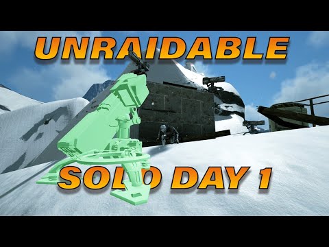 SOLO Claiming an Insane Spot Day 1 | Ark Pvp
