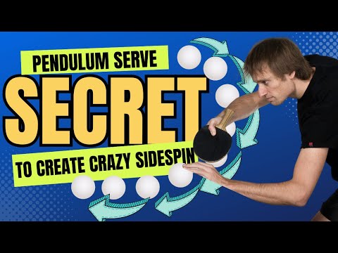 Pendulum Serve Secret to Crazy Sidespin l DC Table Tennis