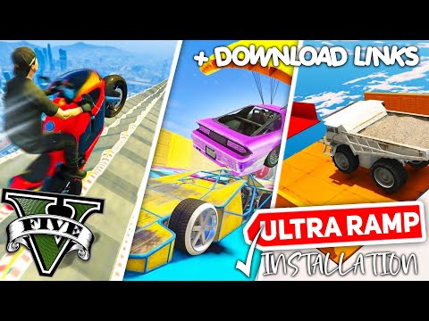 How To Install Ramps In GTA 5 | Install Ultra/Mega Ramp - 2022 [ Simple & Fast Tutorial ]