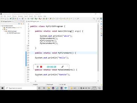Basic Java Eclipse Oct_27_2021 Part 2