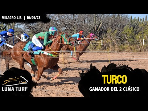JOCKEY CLUB MILAGRO, MILAGRO L.R.|| 10/09/2023 :: TURCO; SRTA. OFELIA; FANTASTICA
