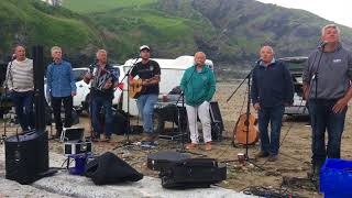 Port Isaac’s Fisherman’s Friends singing Shanty Man 2018