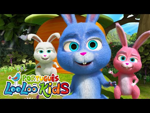 Coelhos Dorminhocos 🐰 Vídeos educativos para crianças - Músicas Infantis em Português