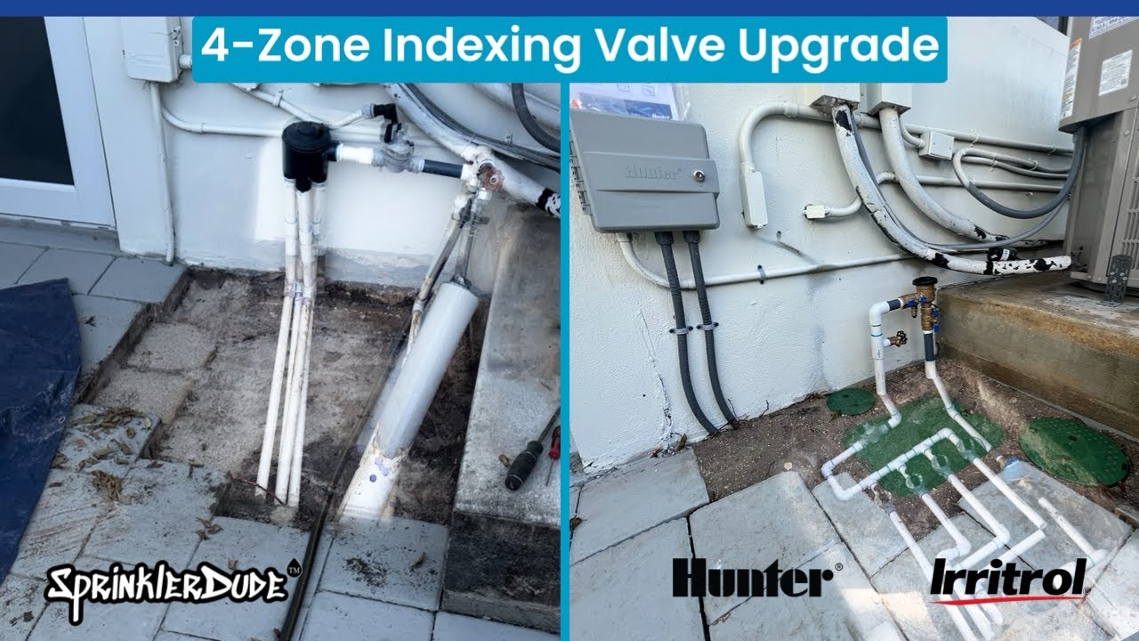 4-Zone Indexing Valve Upgrade | Smart Irrigation