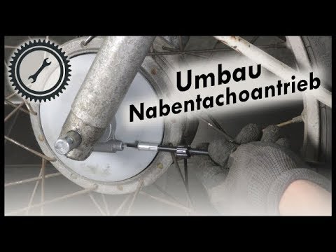 Converting to hub speedometer drive - Simson S50/S51 Tutorial