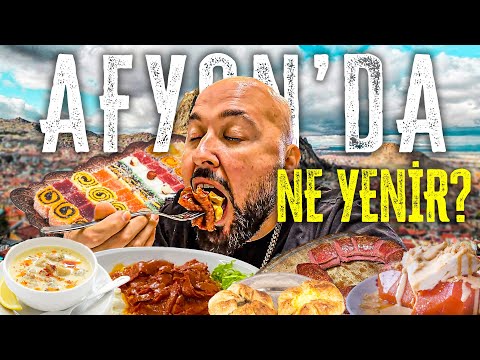 AFYON'DA NE YENİR VLOG!