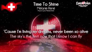Mélanie René - "Time To Shine" (Switzerland)