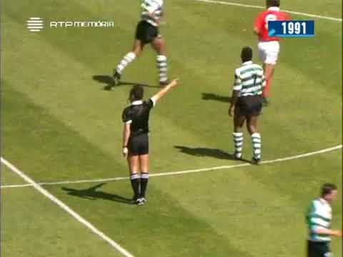 Dérbi 1990/91 | Benfica 1:1 Sporting Jogo Completo