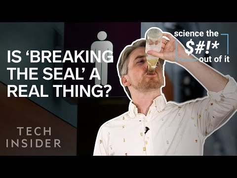 The science behind "breaking the seal" — why alcohol makes you pee more often