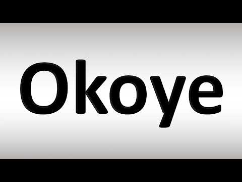 How to Pronounce Okoye (Marvel)