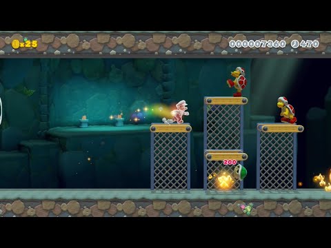 Super Mario Maker 2 - Clear Pipe Plunge by vs_deluge - No Commentary