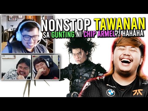 "NONSTOP TAWANAN SA GUNTING NI CHIP ARMEL!"🤣 - NAKAKAHAWA TAWA NI JAUNUEL!🤣