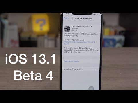iOS 13.1 Beta 4 - Que Hay De Nuevo?