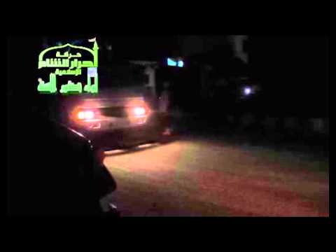 نصب حاجز من قبل لواء صقور السنة في منطقة معدان بريف الرقة