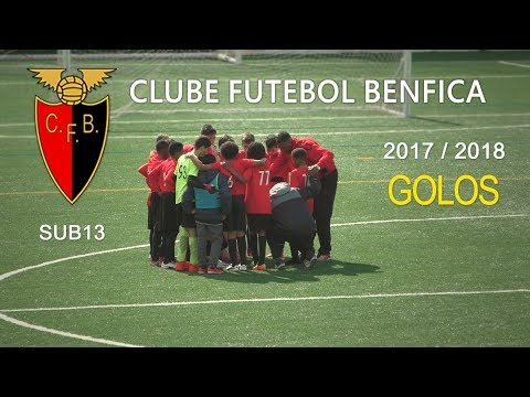 Clube Futebol Benfica - GOLOS época 2017/2018 [FUT9 SUB13]