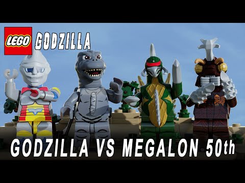 LEGO Godzilla vs. Megalon - 50th Anniversary Short