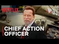 Arnold Schwarzenegger: Chief Action Officer | Nobody Hits Like Netflix