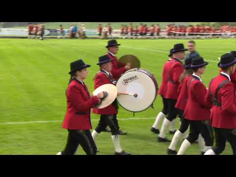 Musikverein Sandl bei der Marschwertung in Kaltenberg am 01.06.2019