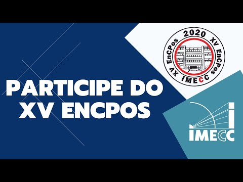 Participe do XV Encontro Científico de Pós-Graduandos do IMECC (EncPos)