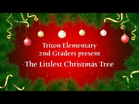 Triton 2nd Grade presents The Littlest Christmas Tree 🎄 12-19-2022 🎶