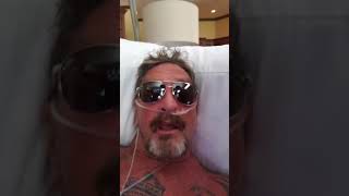 A Serious Message from John McAfee regarding docademic, the recent attempt on his life, and more.