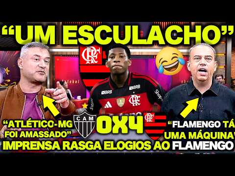 IMPRENSA PAULISTA fica de BOCA ABERTA com o FLAMENGO ! 