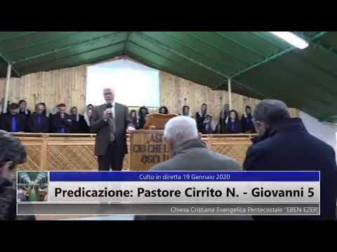 Culto in diretta 19/01/2020 - Pastore Cirrito N.