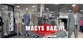 MACYS Men's ￼Bar III suits
