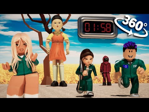 360° ROBLOX - Red Light Green Light SQUID GAME | VR 4K