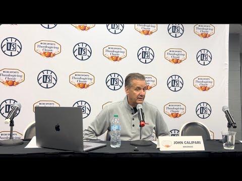 John Calipari press conference: Duke 80, Arkansas 71