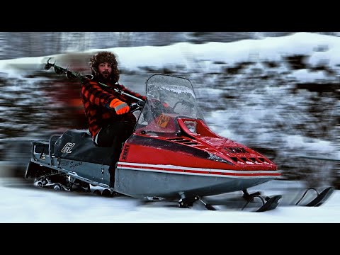 SOPULILLE PILKKIKELKKA - HAETAAN LAPISTA LYNX GL 3900 SYNCRO