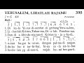 YERUSALEM, LIHATLAH RAJAMU - Madah Bakti No. 395 - Minggu Palma