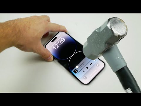iPhone 14 Pro max 2022 Hammer & Knife ScratchTest!