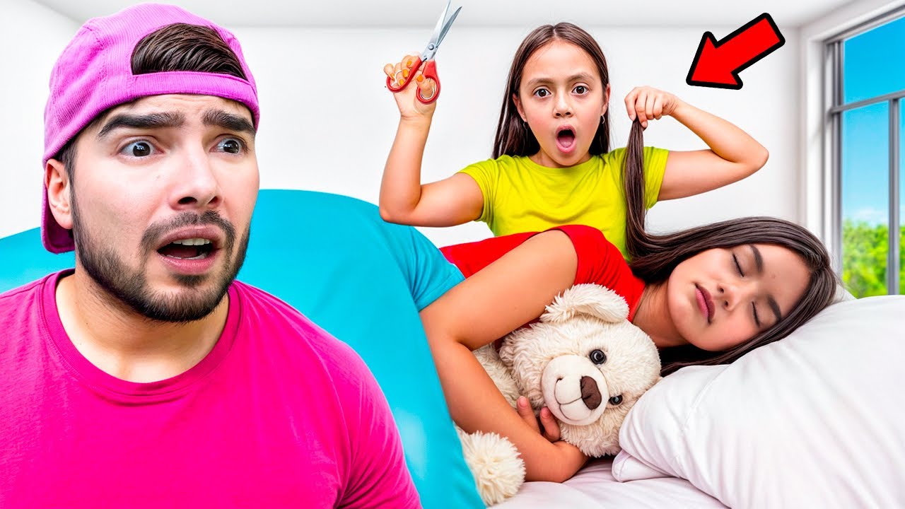 HE CUT HER HAIR WHILE SHE SLEEPED!!
