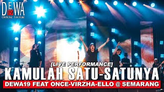 Download lagu Dewa19 Feat Once, Virzha, Ello - Kamulah Satu-satunya at Semarang (Live Performance) mp3 Download lagu Dewa19 Feat Once, Virzha, Ello - Kamulah Satu-satunya at Semarang (Live Performance) mp3