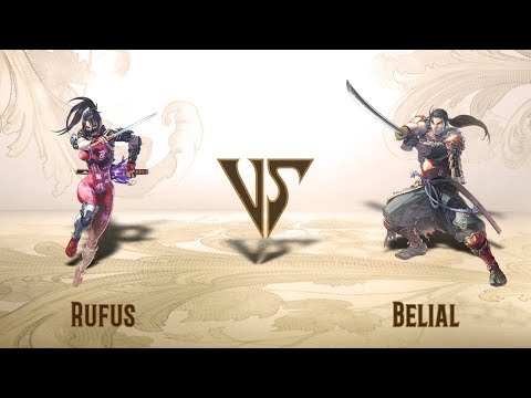 Rufus (Taki) VS Belial (Mitsurugi) - Online Set (20.11.2018)