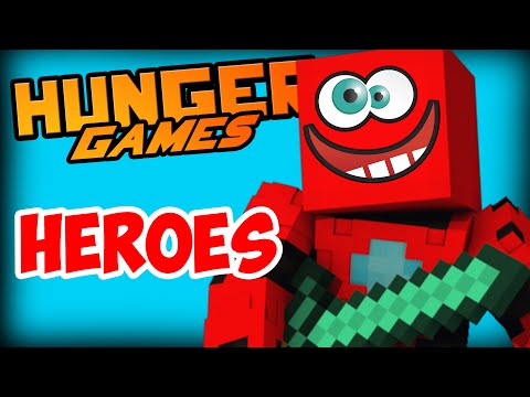 MINECRAFT HUNGER GAMES - HEROES - CANDY BAR!