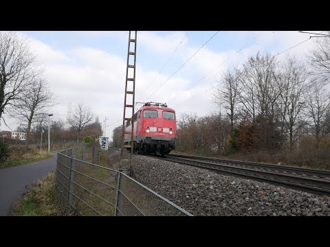 Eisenbahnverkehr in Bonn Mit Br 115 193 462 145 620 442 185 101 401 145 152 411 482 182 203 189 402