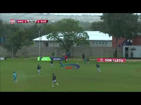 Mwadui 1-2 Biashara; Goli la kwanza wanajifunga Biashara United. Ligi Kuu Bara.