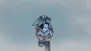 Cover art for Blizzard but Gold and Red sing it